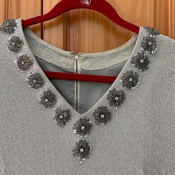 One of Kind Designer Sample Maxi Dress - Picture 3 of 8